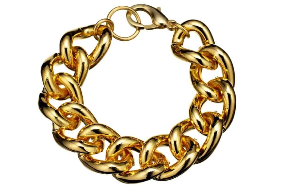 Gilded Curb Chain Statement
